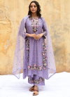 NSR 862 Heavy Faux Georgette With 5mm Embroidery Sequence Work Top With Bottom Dupatta Wholesale In India